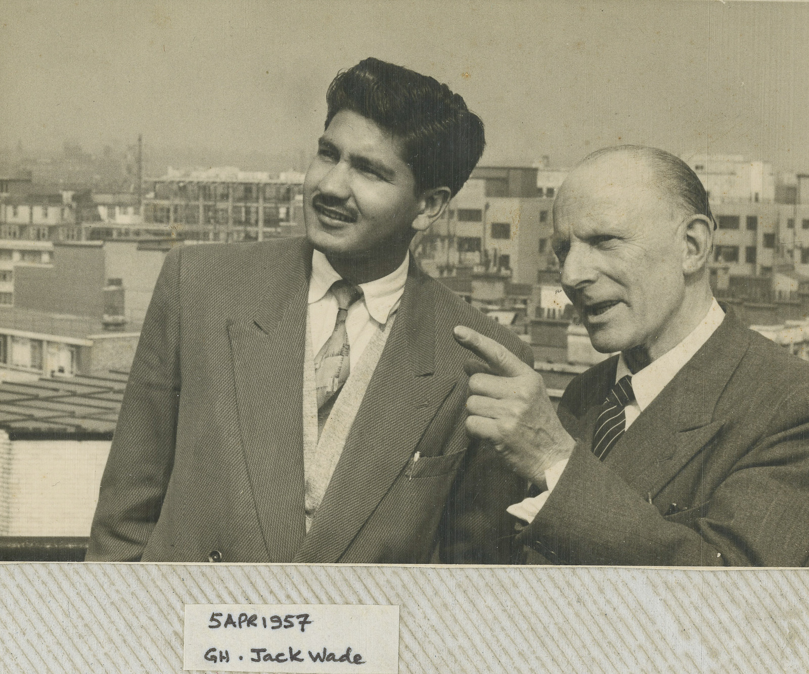 Ghulam Haidar and Jack Wade / / Everyday Muslim Archive