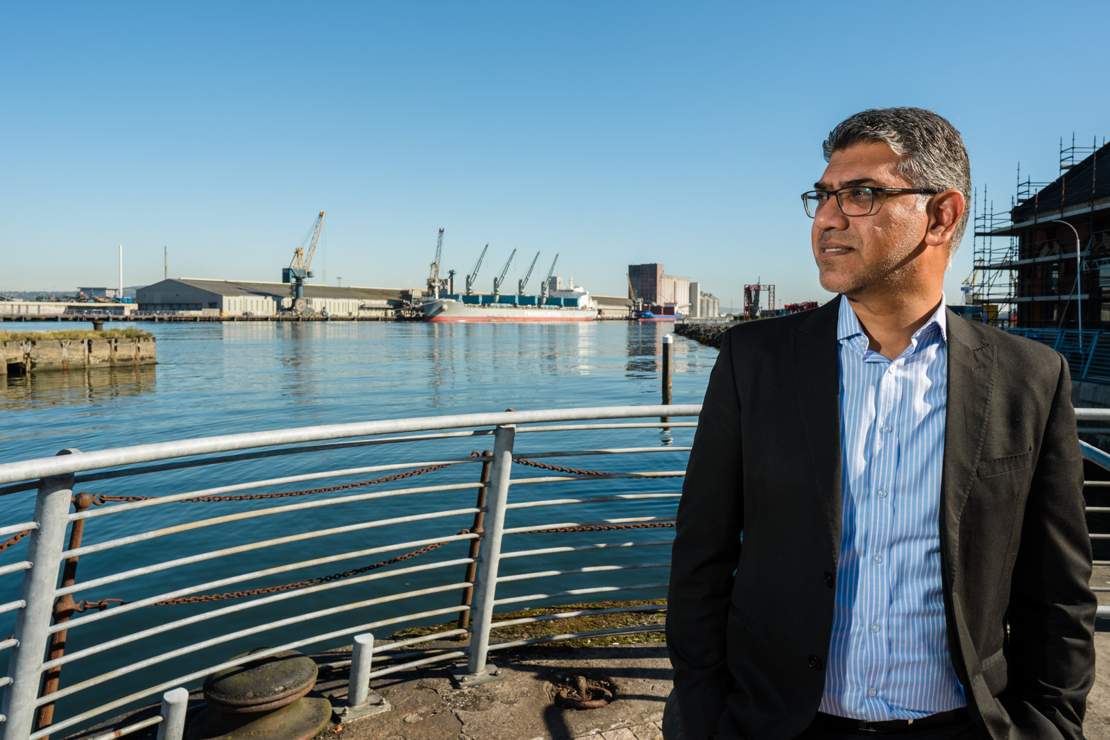 Dr Wasif Naeem Belfast Harbour The Docks