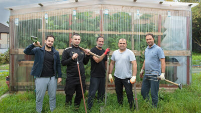 Glasgow community garden