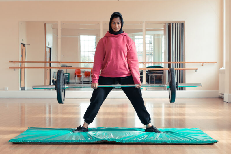 The UK hijabis powerlifting their way to glory
