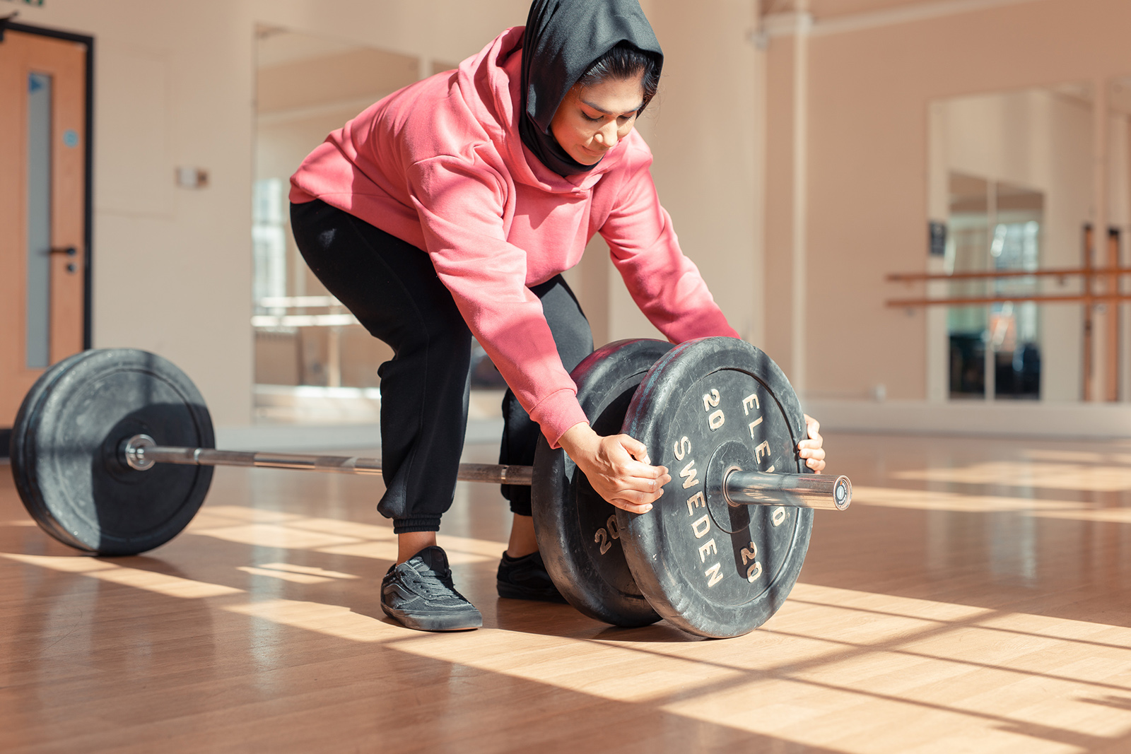Tahira Ali Muslim women weightlifting powerlifting