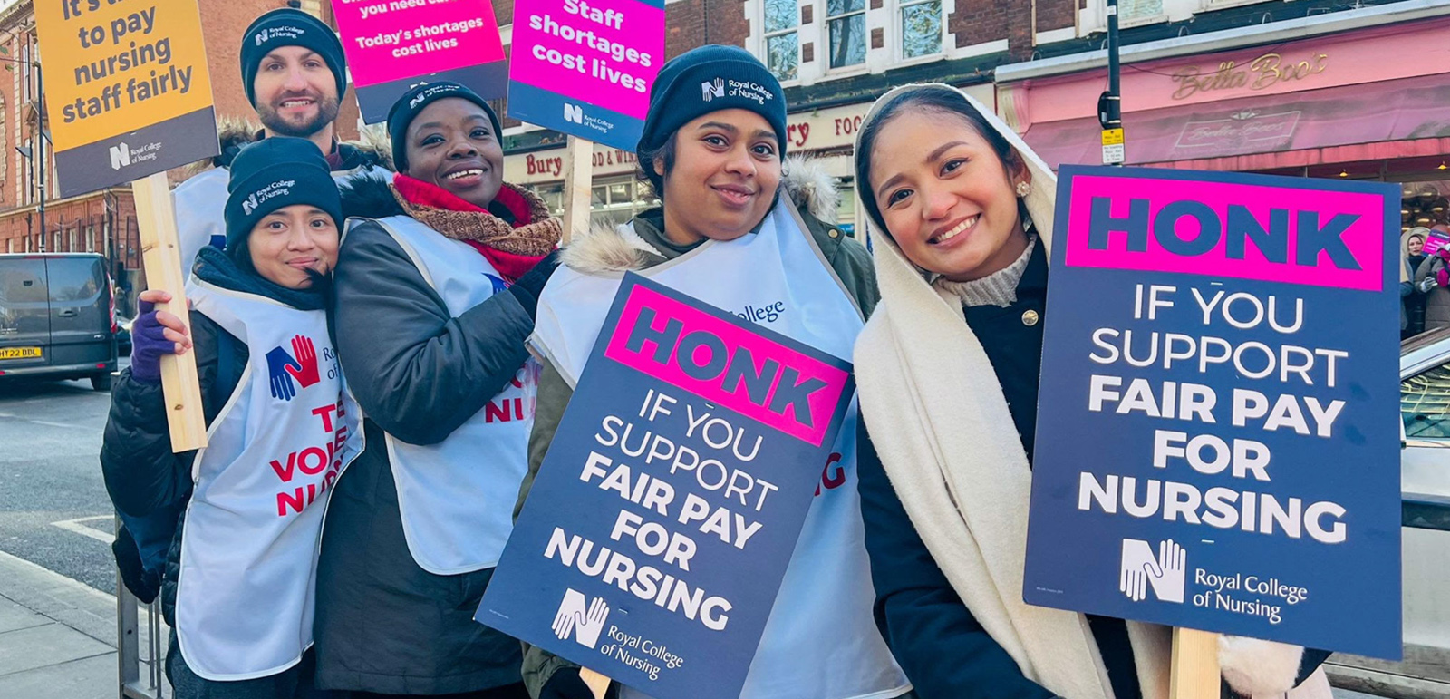 Nurses strikes England Wales Northern Ireland 20 December 2022