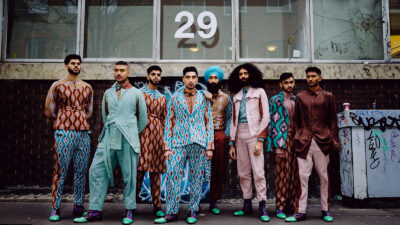 Rahemur Rahman Bangladeshi fashion designer London Brick Lane London Fashion Week