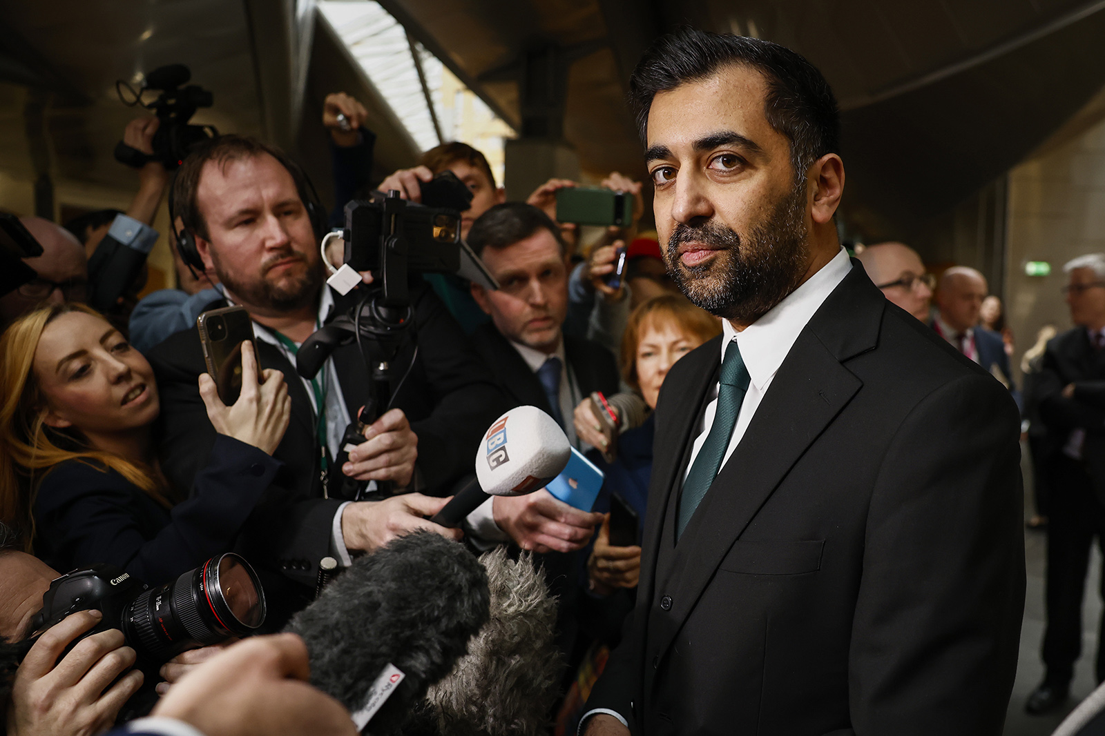 Sadek Hamid Social media influencers have no right to declare anyone an apostate. Photo of Humza Yousaf