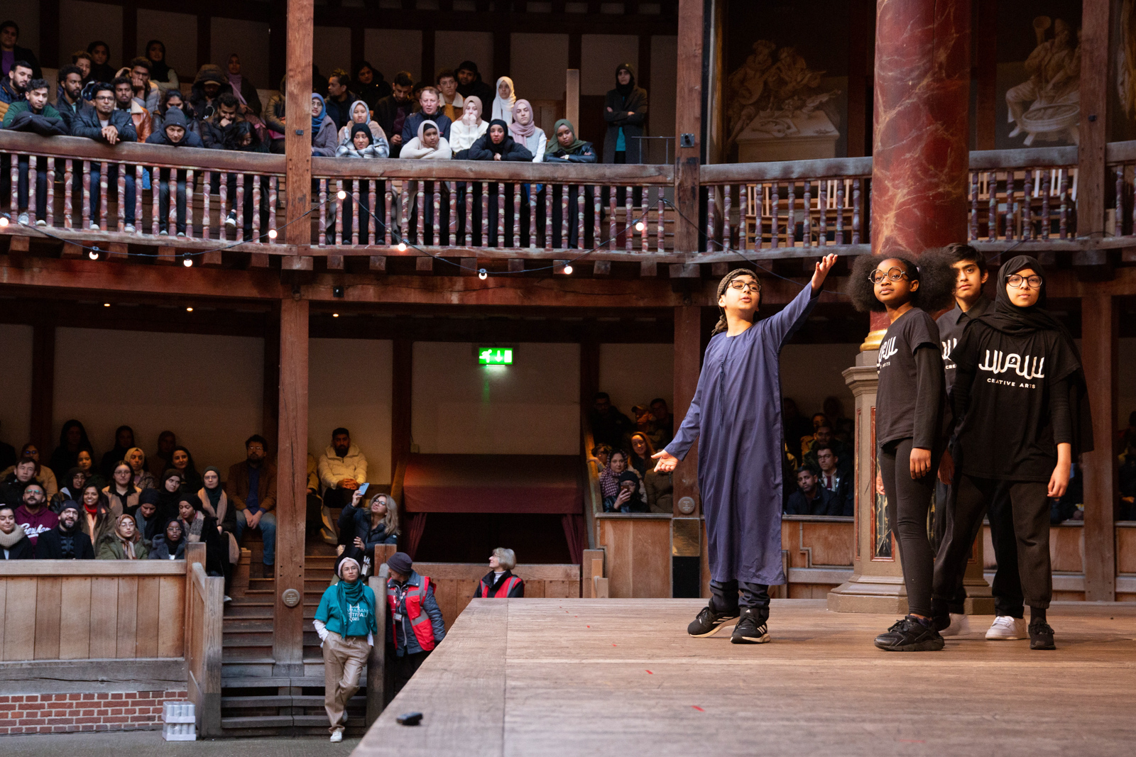 Ramadan Tent Prroject Open Iftar 2023 at Shakespeare's Globe London. Photography by Hanna-Katrina Jędrosz