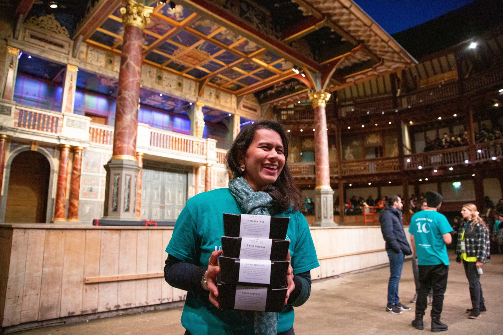 Ramadan Tent Prroject Open Iftar 2023 at Shakespeare's Globe London. Photography by Hanna-Katrina Jędrosz