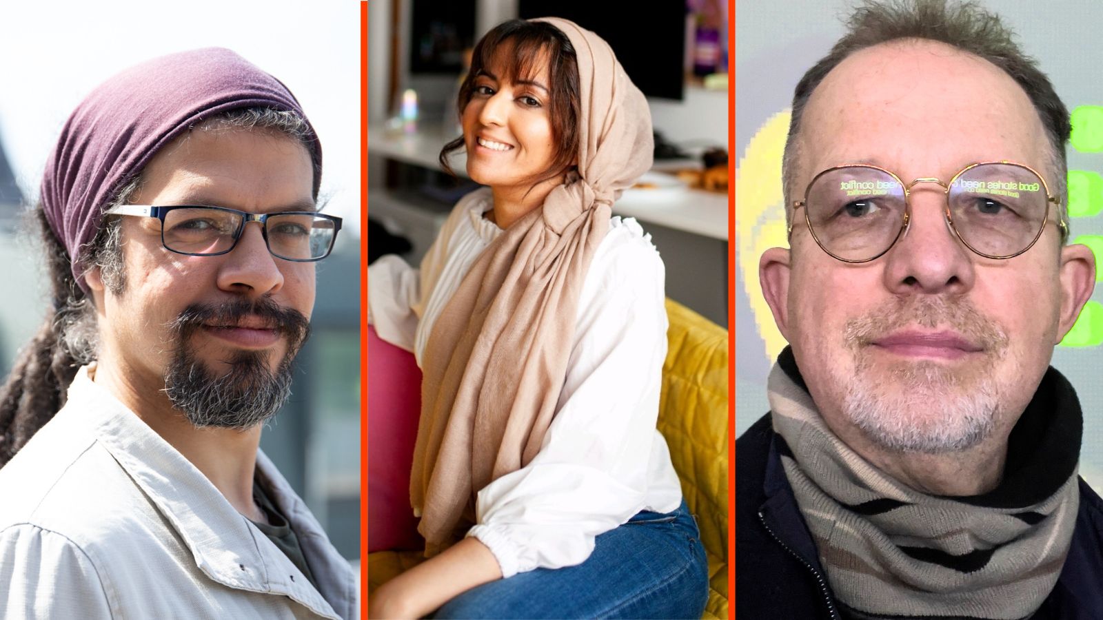 Hyphenated podcast guests: Samir Jeraj, Arub Syed, Professor Gary Bunt