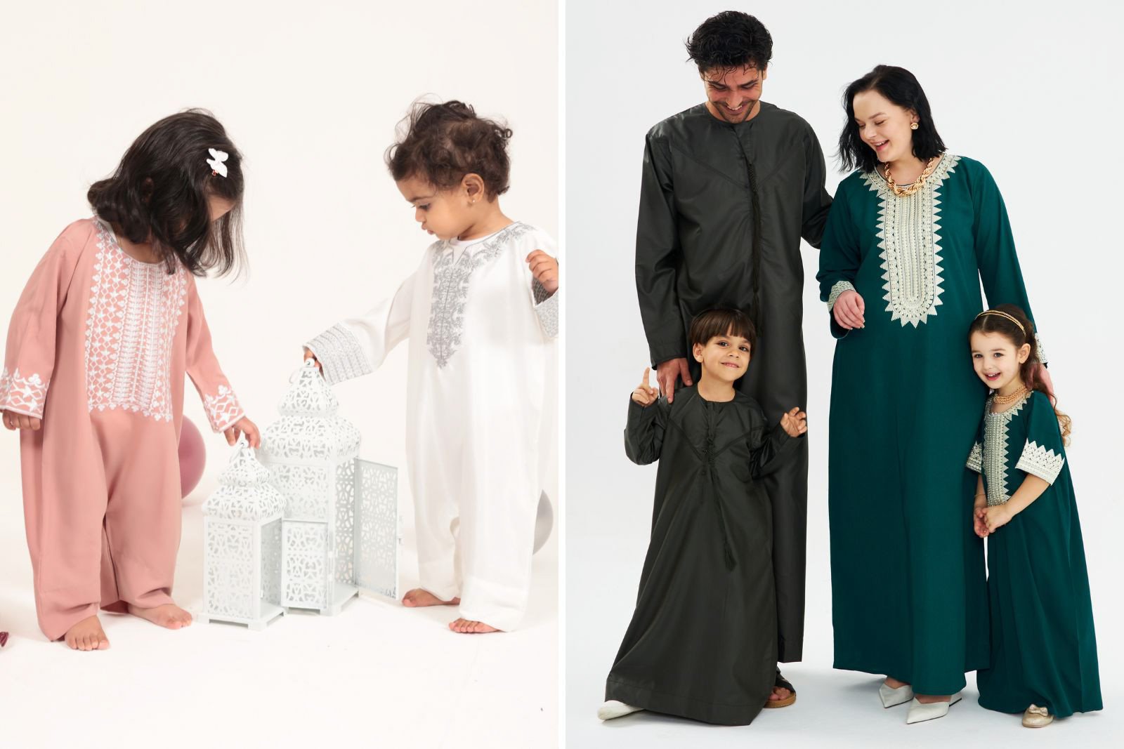 Eid children's fashion photographs courtesy of Yalla Kids