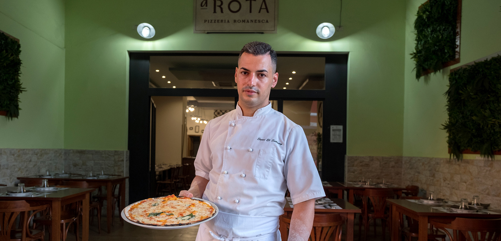 Rome Egyptian pizza chefs