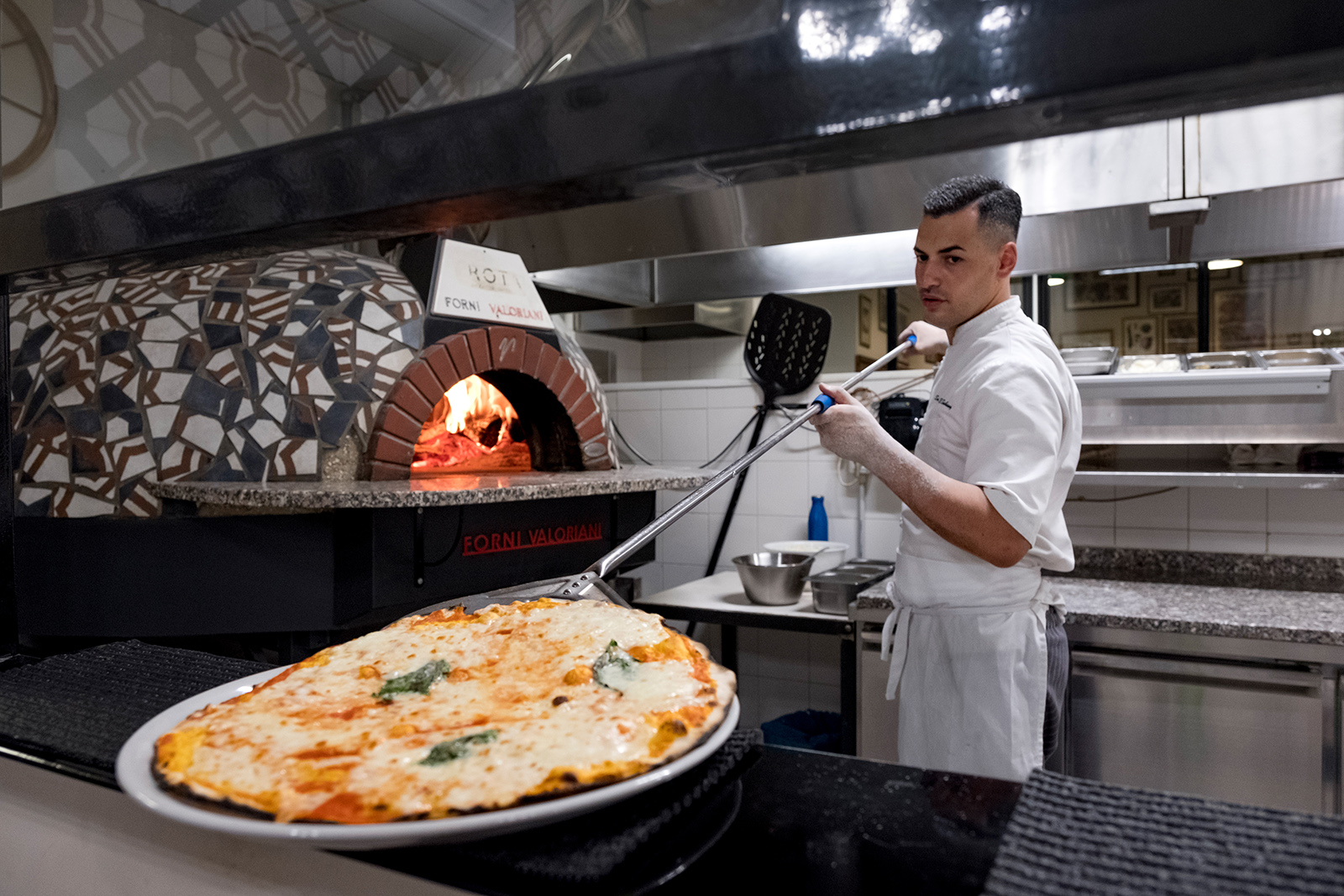 Rome Egyptian pizza chefs