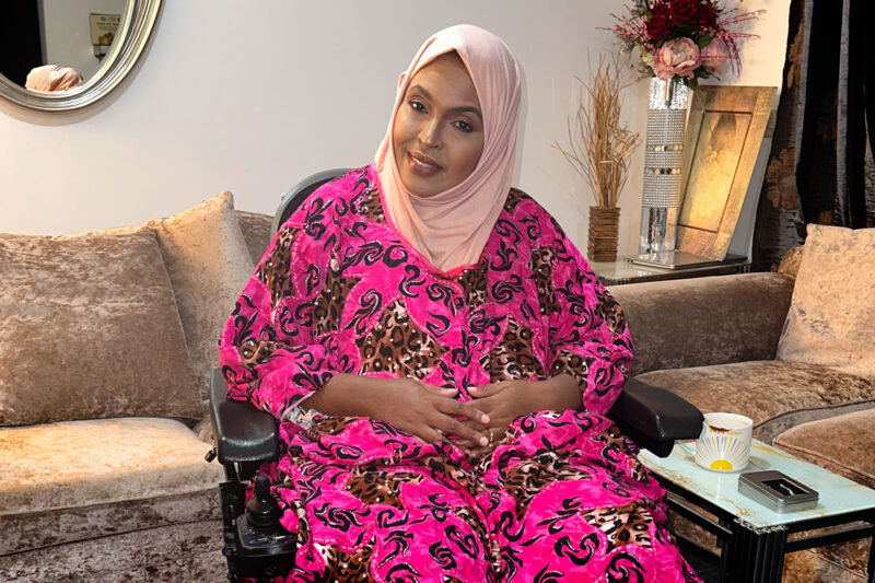 Faduma Farah Q&A: ‘Let disabled people enjoy shopping and buy clothes off the rack’