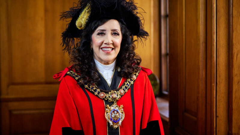 Photography courtesy of the office of the Lord Mayor of Manchester/Mark Waugh