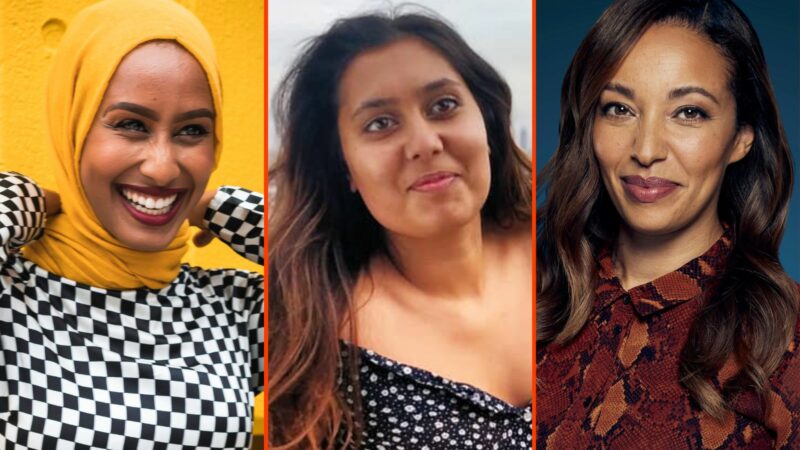 Photography courtesy of Ola Labib (left), Neelam Tailor (centre), Reya El-Salahi (right)