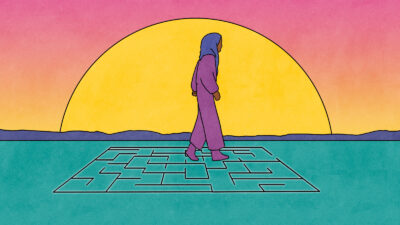 Eating disorder recovery news feature illustration