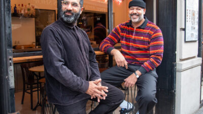 Magid and Mani Alam, owners of The Fish&Chips Shop chain in Barcelona