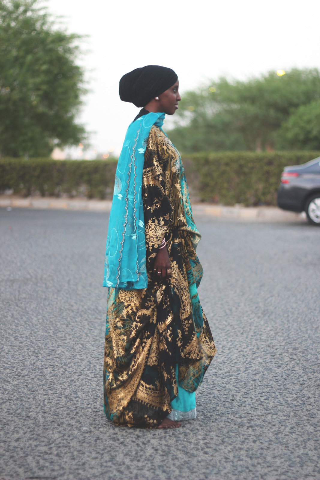 Sohair Al-Baroud, photographed in Kuwait City in 2014 by Mohamed Mohamud for his Somali Sideways project