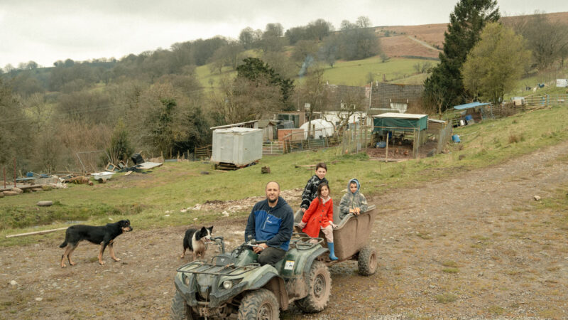 Muhsen Hassanin left his life in north London to set up a halal farm in South Wales