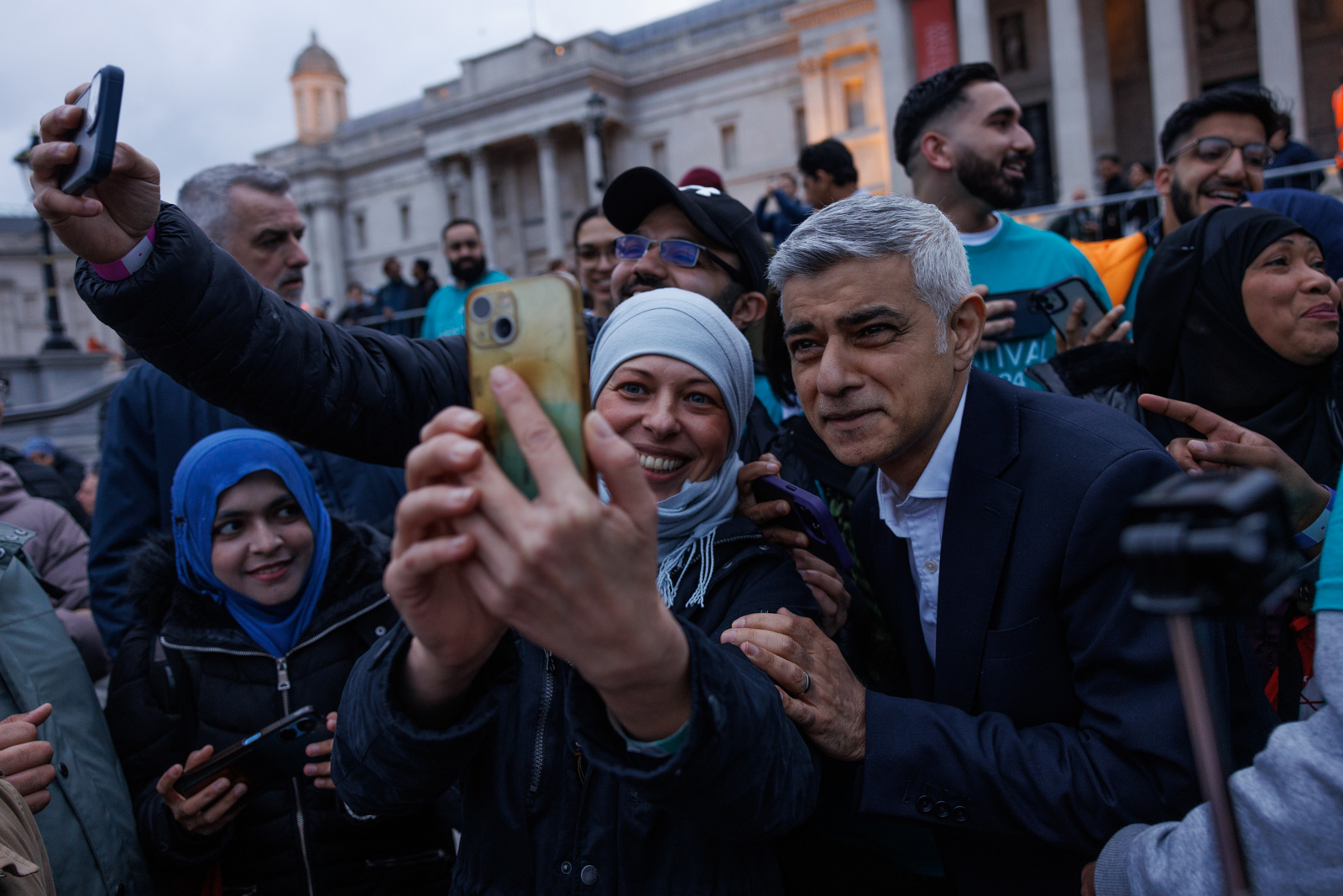 London Mayor Sadiq Khan at opening of 2024 Ramadan Lights
