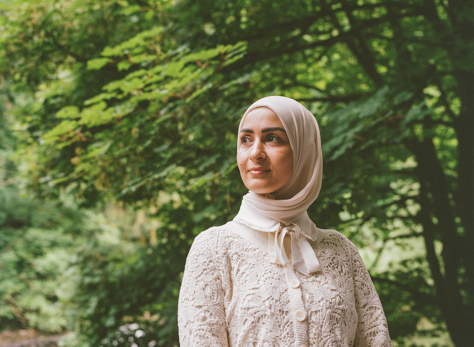 Hanaa Alfashtaki and her family left their home city of Damascus in 2014 and now live in Bristol. Photo for Hyphen by Naomi Wood