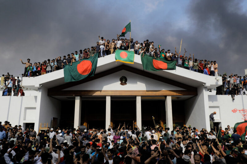 Bangladeshi students and activists have legitimised their commitment to democracy