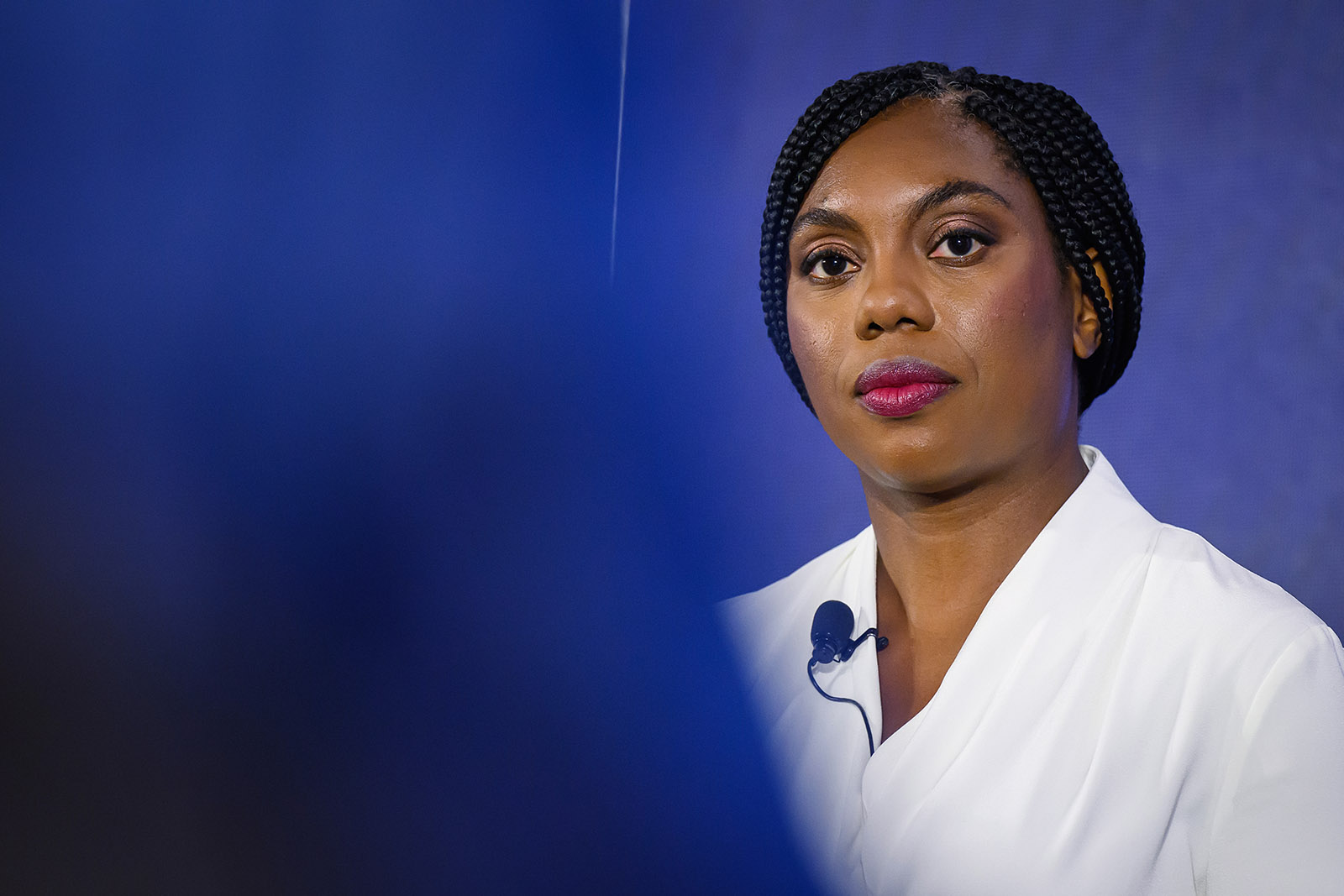 Kemi Badenoch launches her Conservative Party Leadership campaign on 2 September 2024 in London, England. Badenoch launched her campaign under the name Renewal2030, outlining what the Conservative party must stand for in 2030. The former Business Secretary and Equalities Minister under Rishi Sunak, has served as the MP for North West Essex (formerly Saffron Walden) since 2017. She joined the Conservative Party in 2005 at the age of 25. Photo by Leon Neal/Getty Images