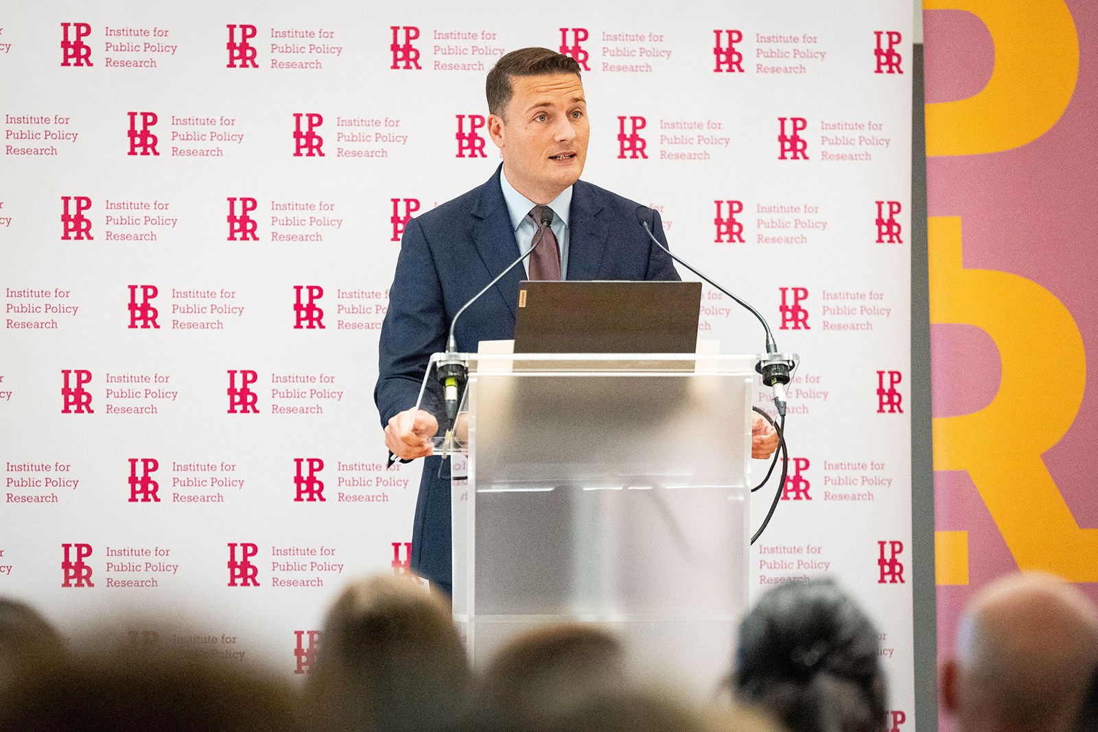 Health Secretary Wes Streeting delivers a speech at an Institute for Public Policy event in the Aldersgate Room, Central Hall Westminster, London. The IPPR is hosting the event to mark the conclusion of its cross-party Commission on Health and Prosperity. Picture date: Wednesday September 18, 2024.