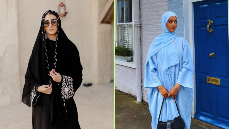 Left: Abayas Boutique. Right: Mood