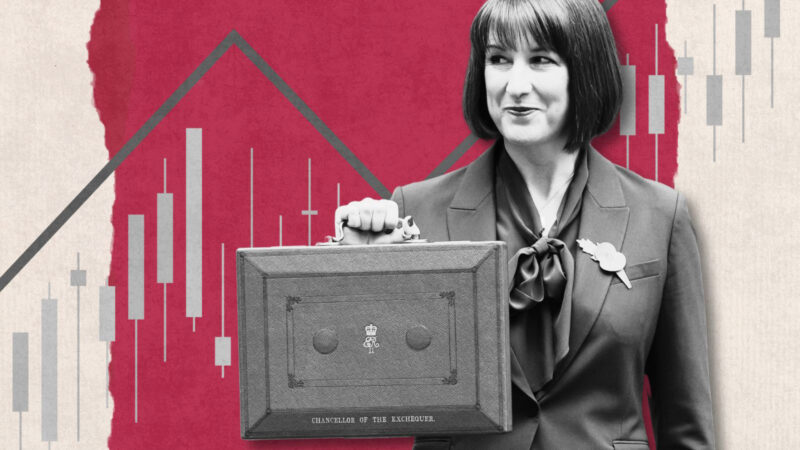 Rachel Reeves holds the budget briefcase