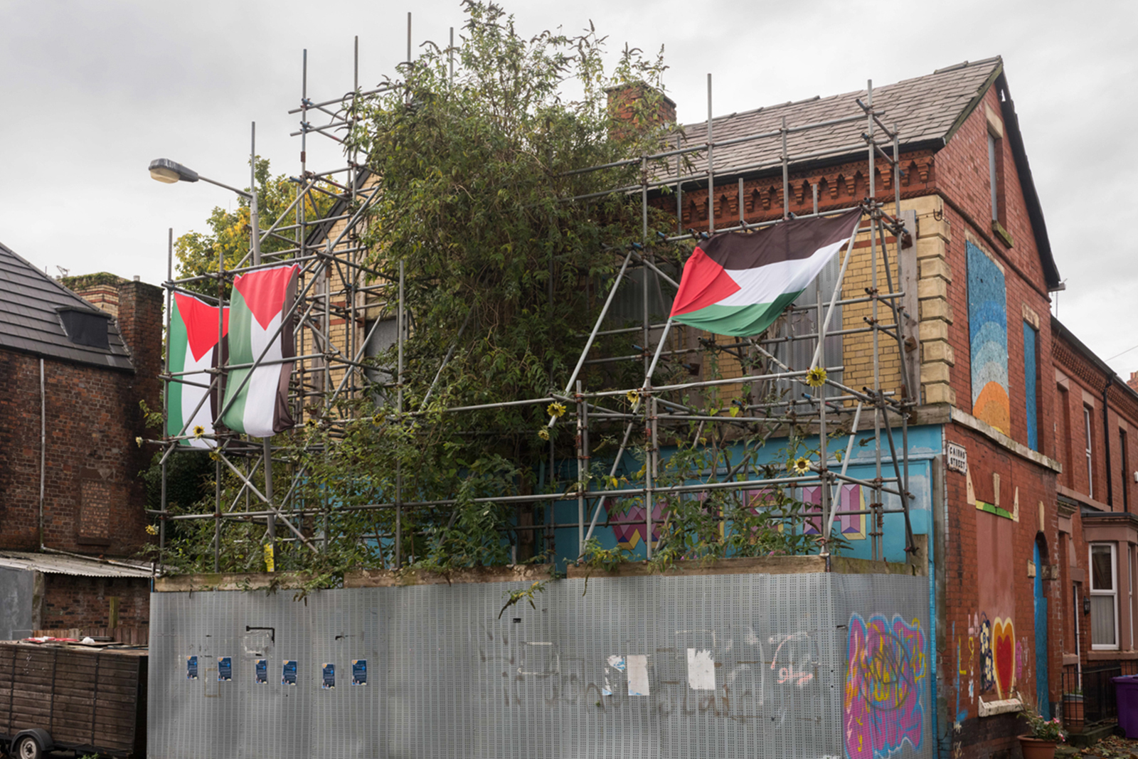 Pro-Palestine campaigners in Liverpool’s multicultural Toxteth take inspiration from the anti-apartheid movement