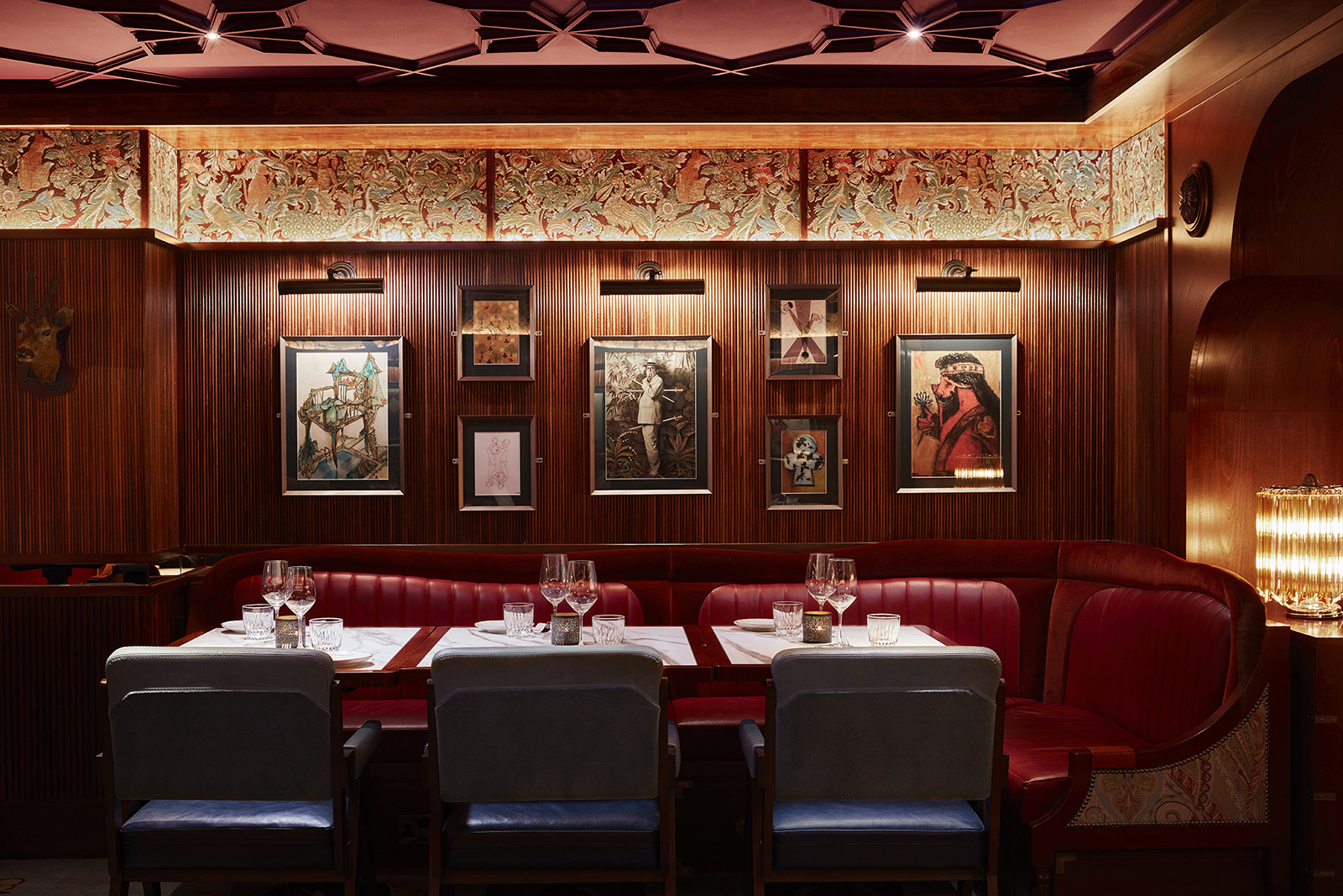 Gymkhana, the two Michelin-starred London restaurant inspired by the elite members’ clubs established in India during the British Raj