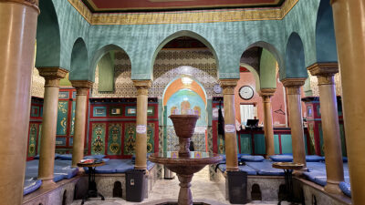The hammam at the Grand Mosque of Paris.