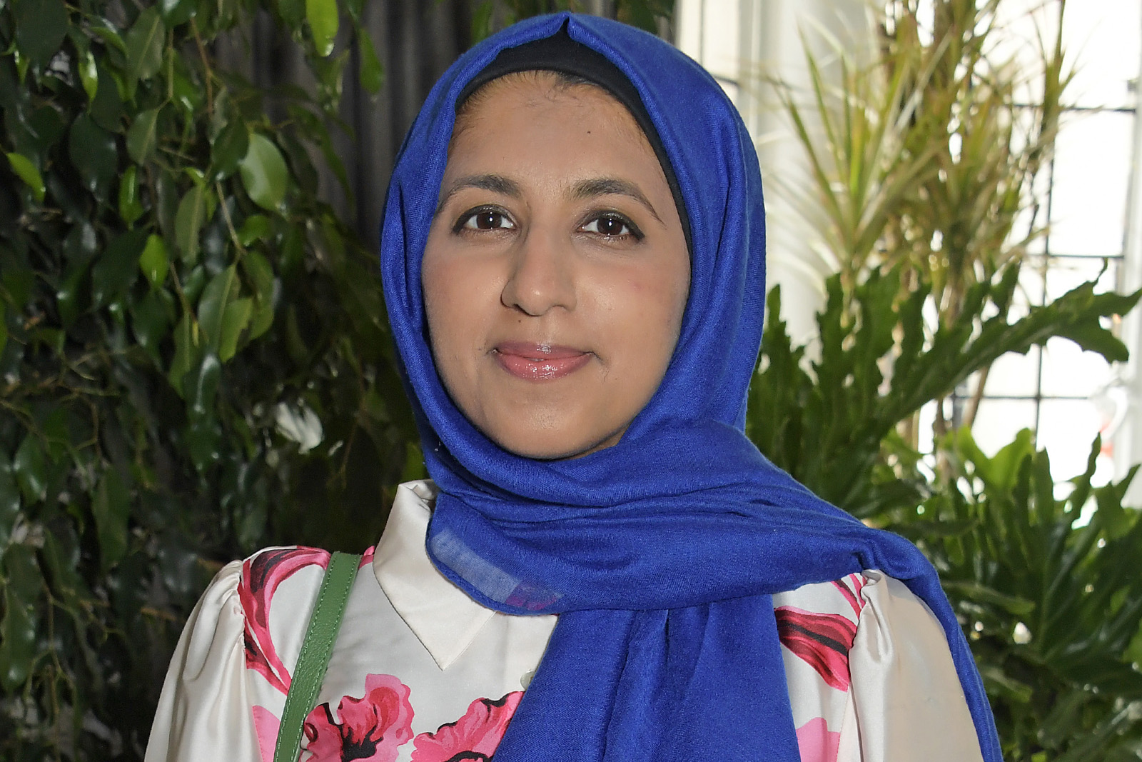 The secretary general of the Muslim Council of Britain, Zara Mohammed, attends the Vogue 25 event in London, 5 August 2021.