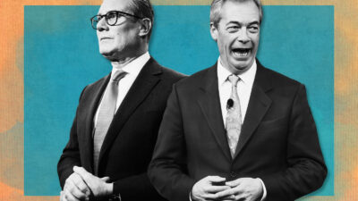 Keir Starmer (left) and Nigel Farage