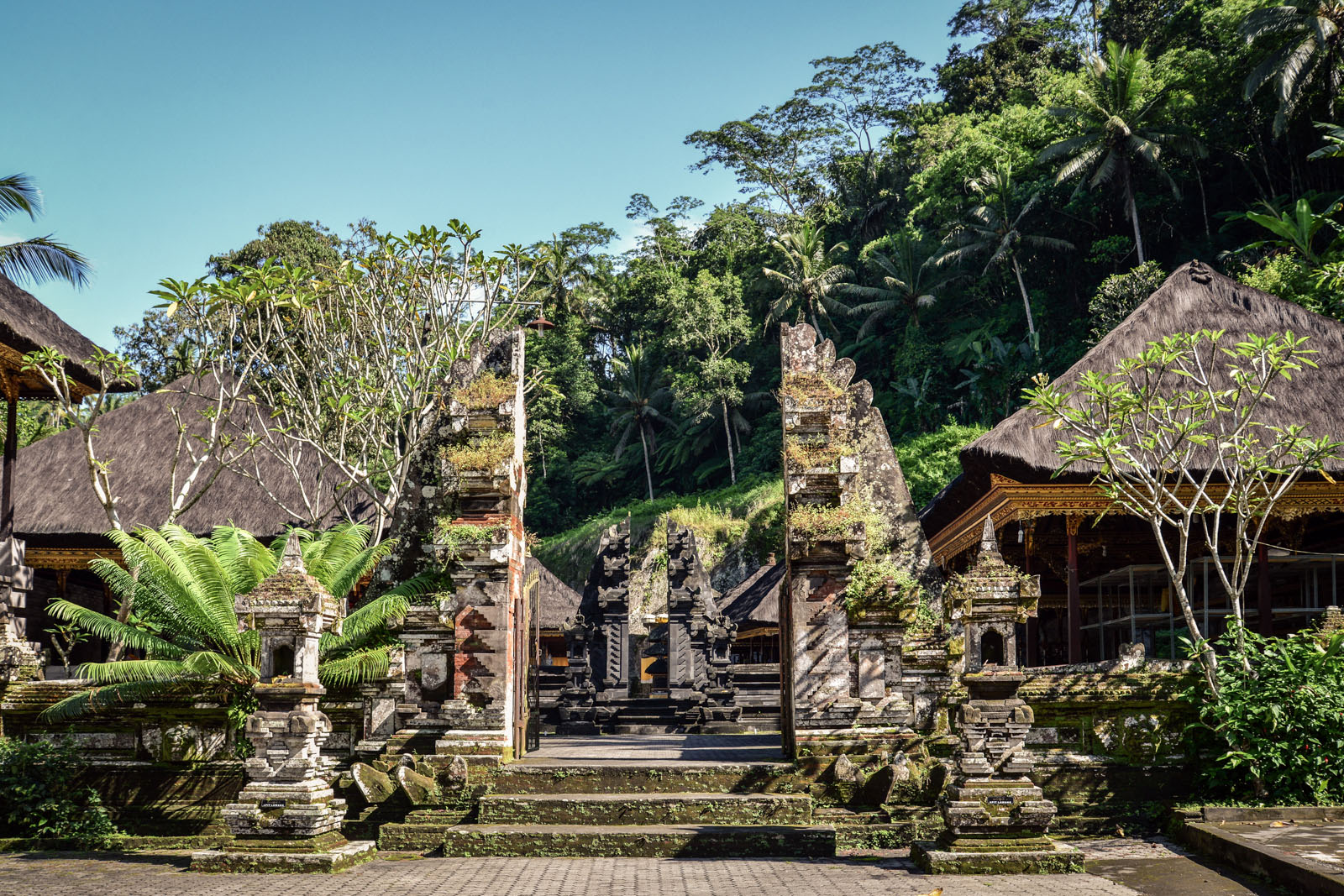 Hindu temple Gunung Kawi, known for its shrines carved out of a cliff, Bali, Indonesia.