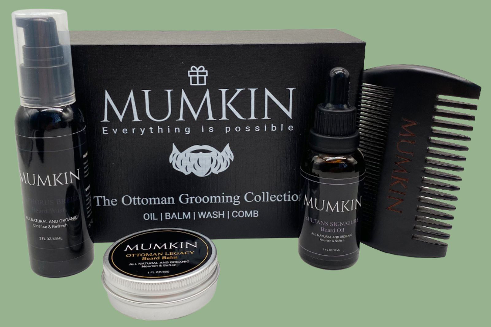 Mumkin, The Perfect Beard Grooming Kit