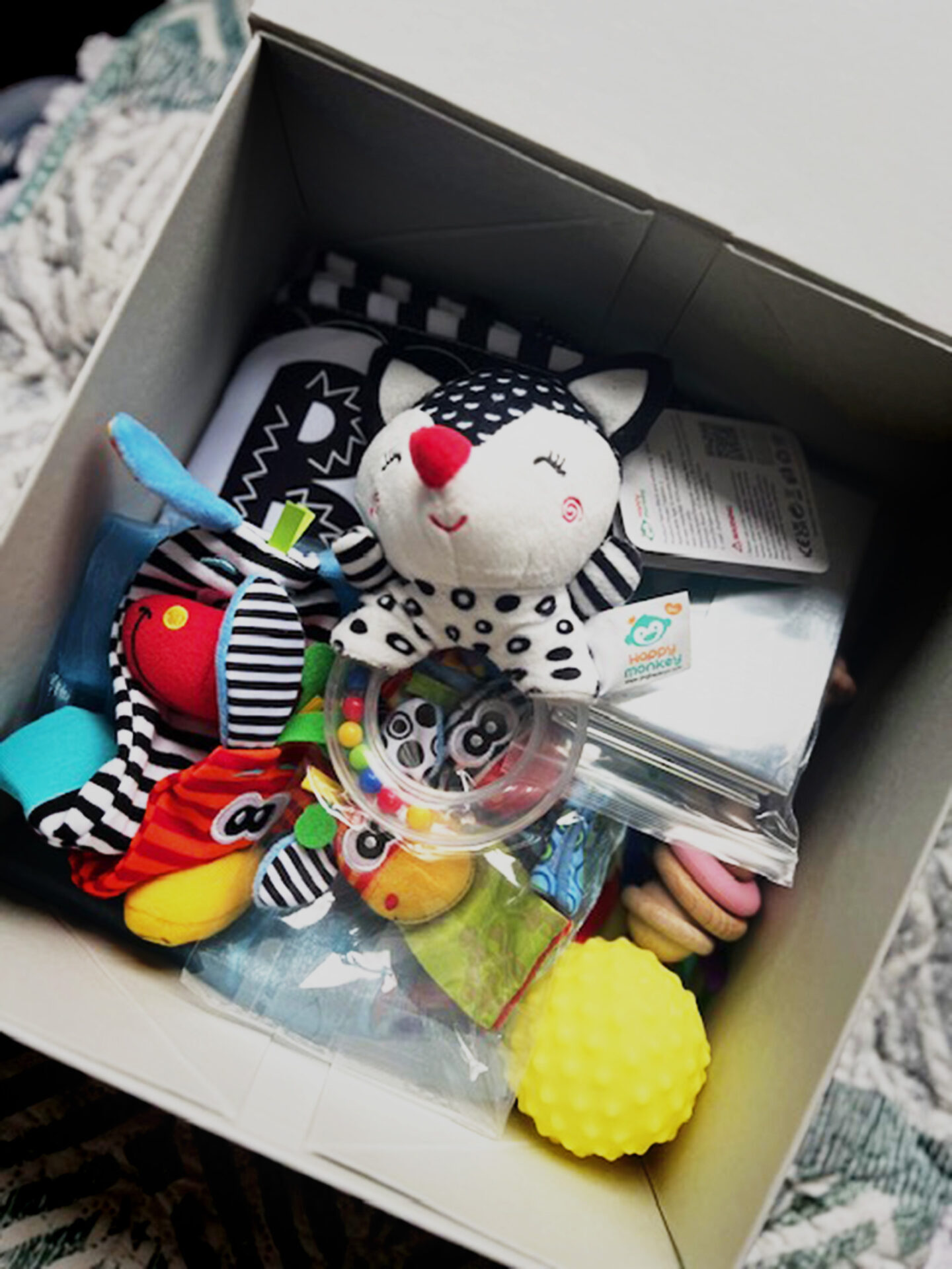 Mini Bambino, Personalised Baby Sensory Box