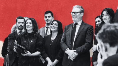 Collage pic of Keir Starmer and colleagues
