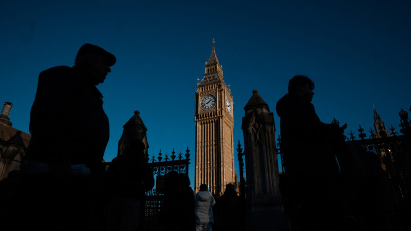 Supporters and opponents of assisted dying in Parliament Square, London, on 29 November, 2024, while nearby in the House of Commons MPs debate a bill to make euthanasia legal in the UK.