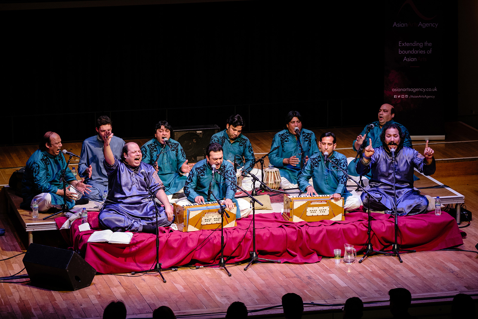 A performance by Rizwan-Muazzam Qawwali.