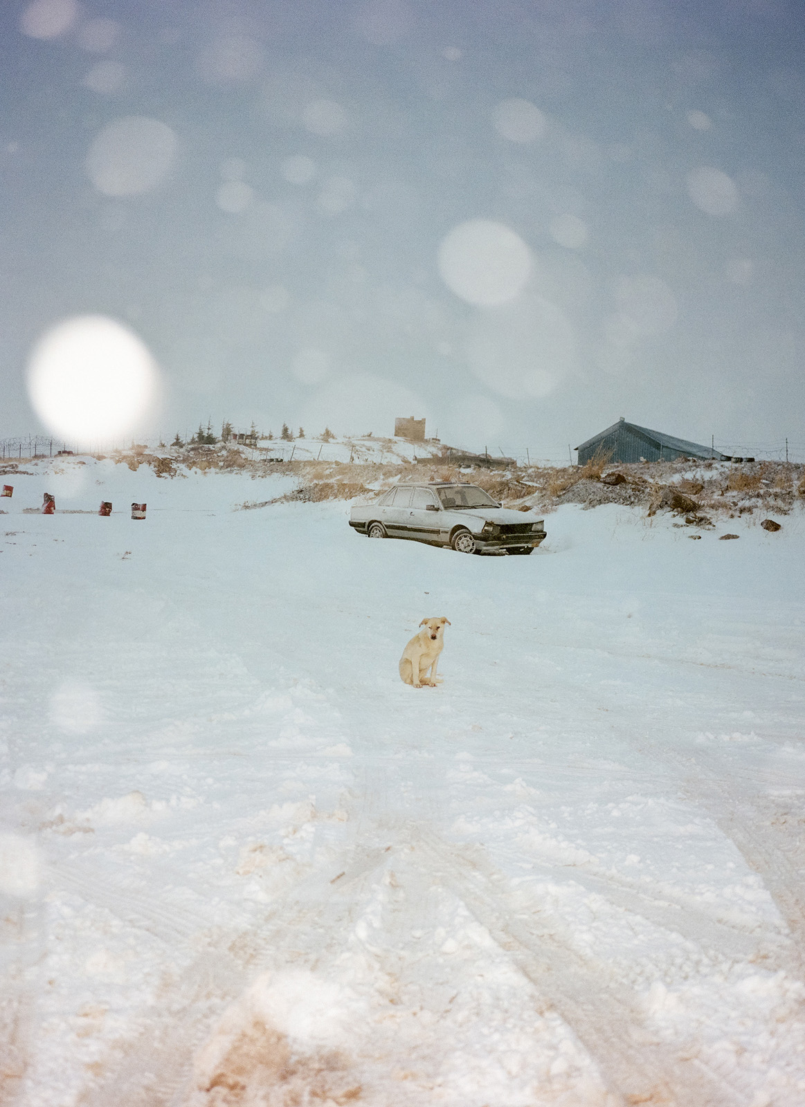Image from Lebanese photographer Ghaleb Cabbabé's How Can It Still Be Home?, published by Kehrer Verlag
