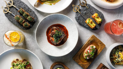 A selection of the dishes on offer at chef Ali Ghzawi's restaurant Alee.