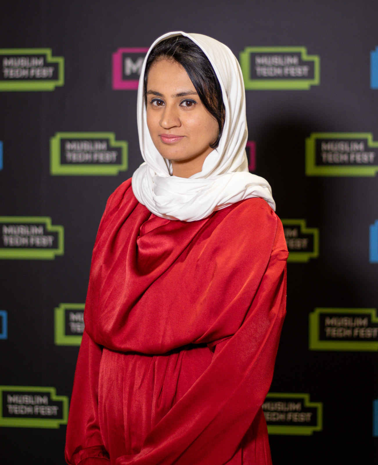 Arfah Farooq, who co-founded Muslim Tech Fest with Zahid Mahmood.