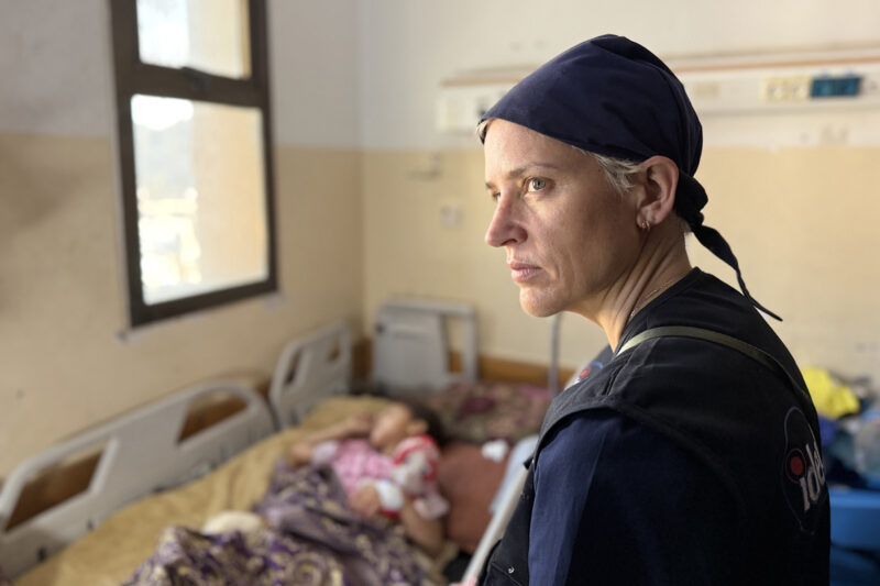 British doctor observes challenging conditions at Nasser Hospital under current restrictions