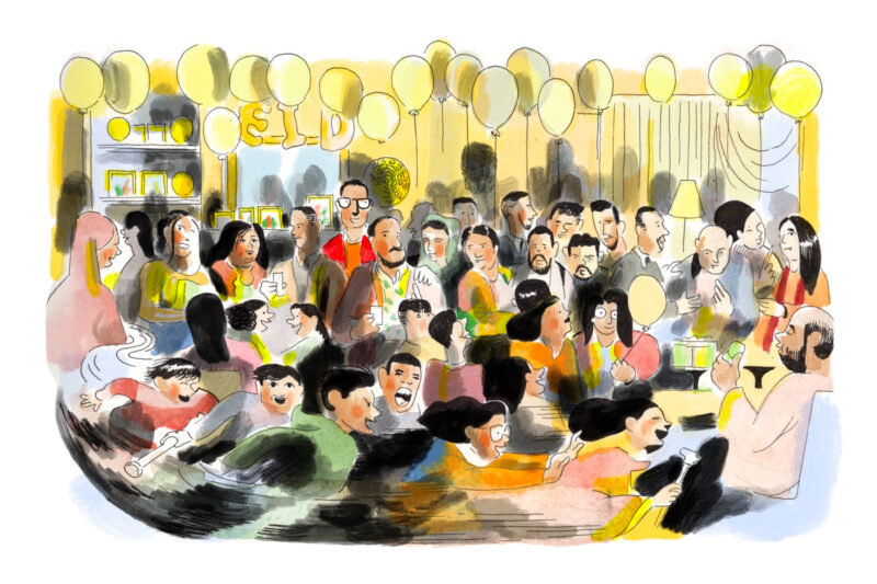 Illustration for Family Trees article by Nooruddean Choudry