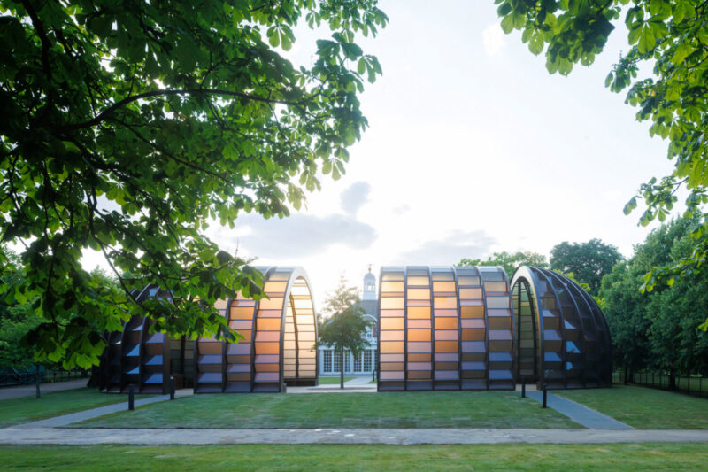 A Capsule in Time, Marina Tabassum's design for the 2025 Serpentine Pavilion.