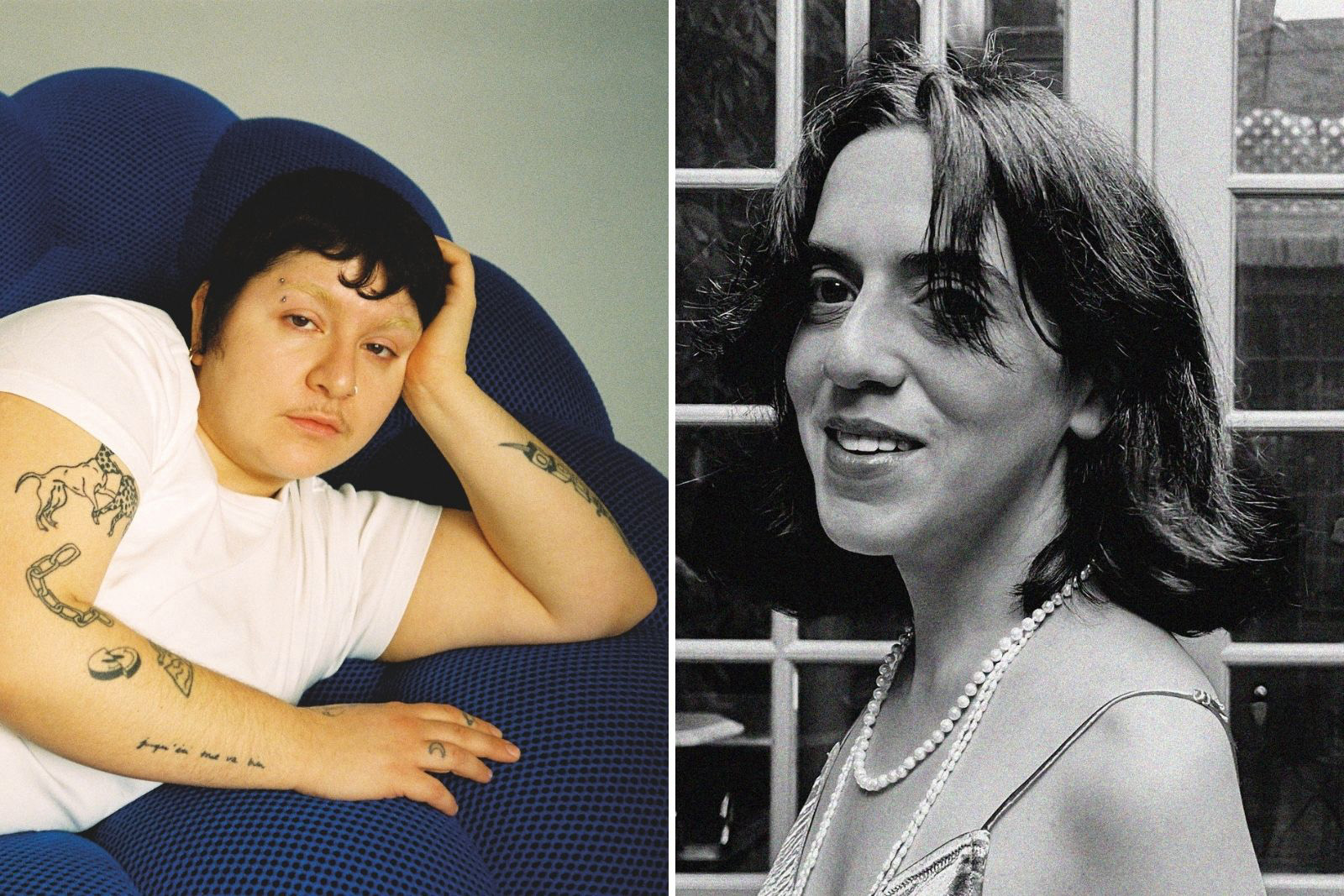 Hengameh Yaghoobifarah (left) and Nazlı Koca.