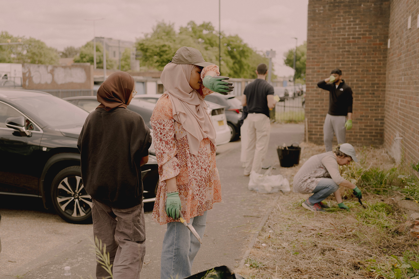 Sustainably Muslim volunteer Sumayyah Rahman. 