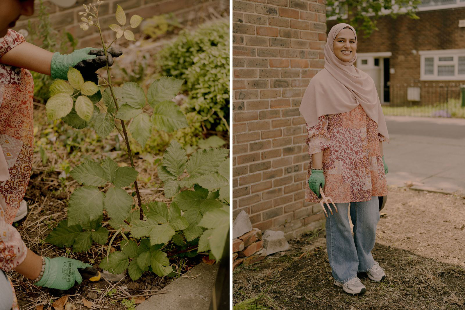Sumayyah Rahman, a Sustainably Muslim volunteer. 
