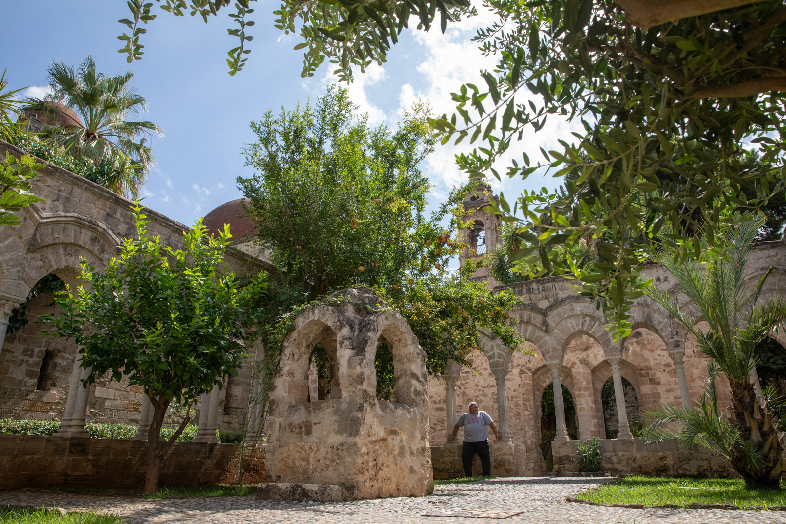 Architect Sirus Nikkhoo Sari Ghiehm in Palermo, Sicily.