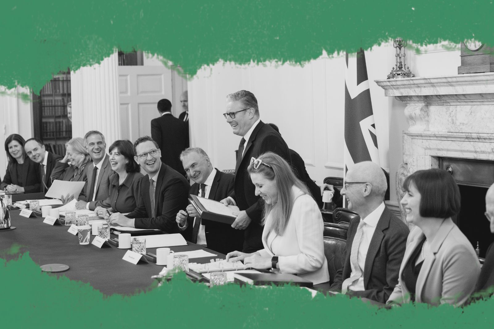 Keir Starmer hosts the first cabinet meeting in 10 Downing Street after the summer parliamentary recess, 2 September 2025.